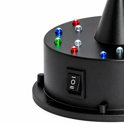 30 cm disko bumba ar motoru un LED gaismas efektiem