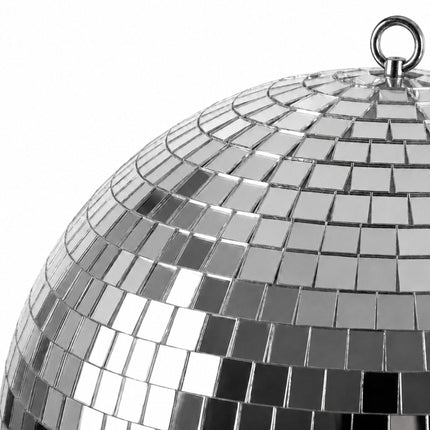 30 cm disko bumba ar motoru un LED gaismas efektiem