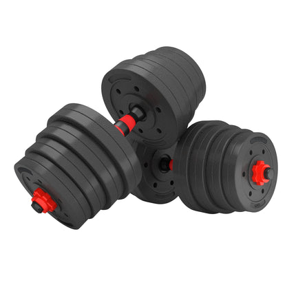 30 kg regulējams stieņa un hanteļu komplekts