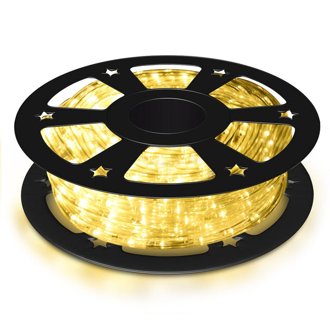 30 m lampiņu virtene, Ziemassvētku rotājums ar 1080 LED gaismām, 100 collas, silti balta