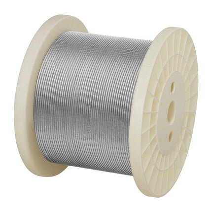 316 Stainless Steel Wire Rope 3.2 mm, 152 m, Cutter