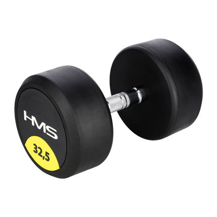 32,5 kg gumijas hantele - mājas sporta zāles aprīkojums