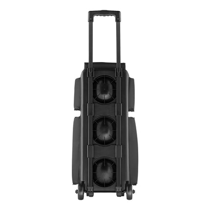 3-Ball Roller Bowling Bag With Wheels, Shoe Compartment