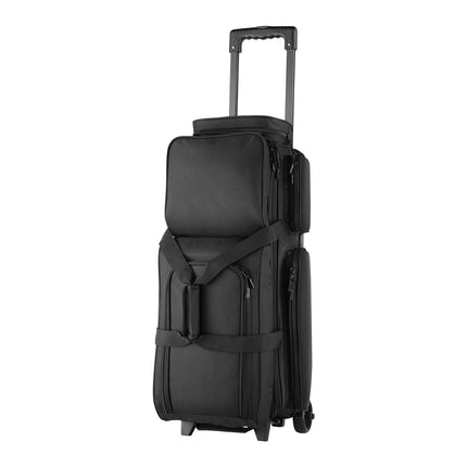 3-Ball Roller Bowling Bag With Wheels, Shoe Compartment