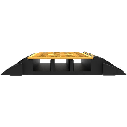 3-Channel Cable Protector Ramp, 6600 lb, 37 x 20 in