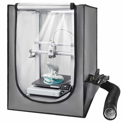 3D Printer Enclosure, Ventilated 600D Oxford, LED Light