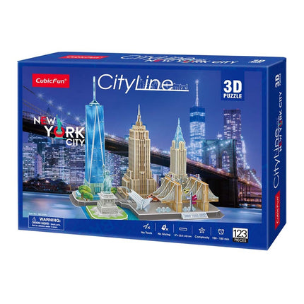 Ņujorkas 3D puzle - jautra, aizraujoša, izglītojoša