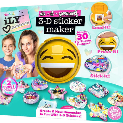 3D uzlīmju veidotājs pielāgotiem dizainiem un vienkāršai lietošanai
