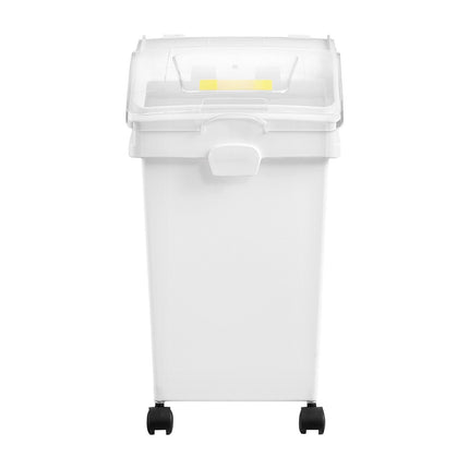 3-Pack 25L Rolling Ingredient Storage Bins With Scoop