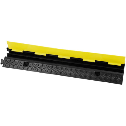 3-Pack 2-Channel Cable Protector Ramp, 12,000 lb Capacity