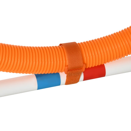3 daļu suņu veiklības komplekts mājdzīvnieku apmācībai, suņu apmācības komplekts, iekļauta soma, viegli pārnēsājama plastmasa, balts + dzeltens