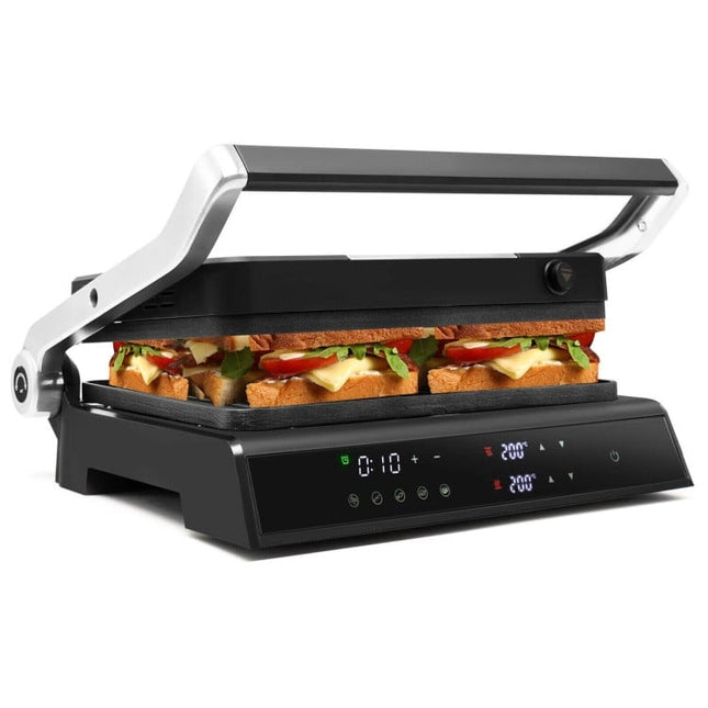3-in-1 1800W Panini preses grils ar nepiedegošām plāksnēm Elektriskais grils