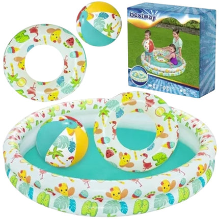 3in1 piepūšamais baseins bērniem BESTWAY 51124