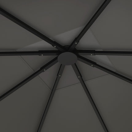 3x3m paviljona nomaināmais nojume, ūdeni atgrūdoša, UPF30+