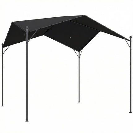 3x3 m pergola ar metāla rāmi un UPF30+ jumtu