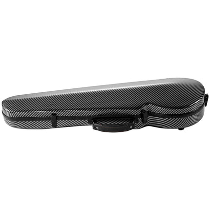 4/4 Violin Case, Carbon Fiber Shell, Hygrometer, Backpack