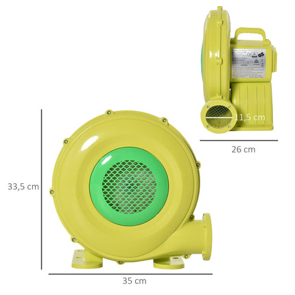 450 W elektriskais gaisa sūknis, piepūšamā pils, pūtēja sūknis, ventilatora rokturis, nepārtrauktas darbības pūtējs, piepūšamās rotaļlietas, vēdera preses vingrinājumi