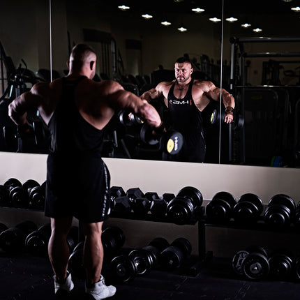 45 kg Rubber Dumbbell – Home Gym Equipment