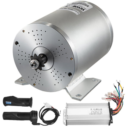 48V 1800W Brushless DC Motor Kit – 32A Controller, Throttle