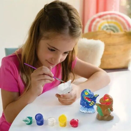 4M 3D veidņu un krāsojamo dinozauru komplekts