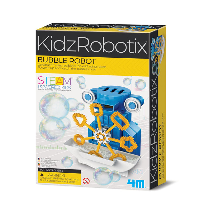 4M Kidzrobotix DIY burbuļu robota komplekts