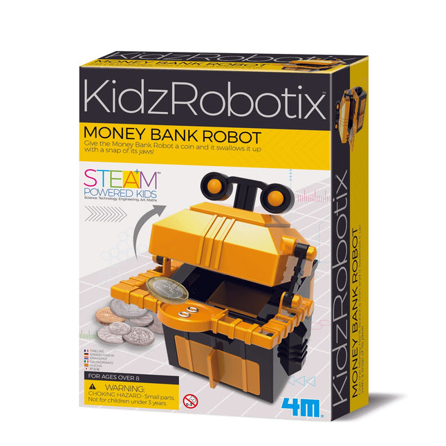 4M Kidzrobotix DIY komplekts naudas bankas robotam