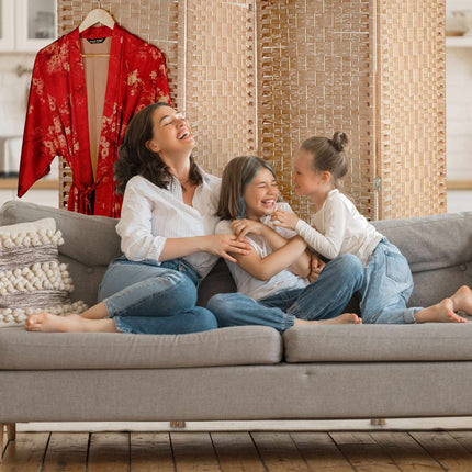 4 paneļu salokāms aizslietnis dabiskā krāsā