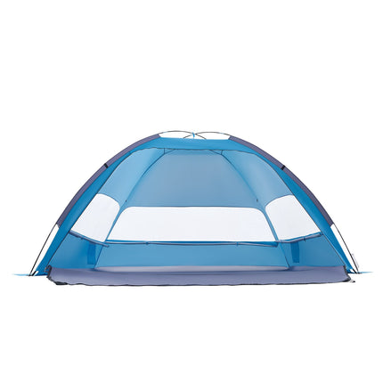 4-Person Beach Tent Sun Shelter, UPF 50+, Carry Bag
