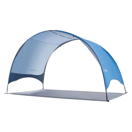 4-Person Beach Tent, UPF 50+ Portable Sun Shelter