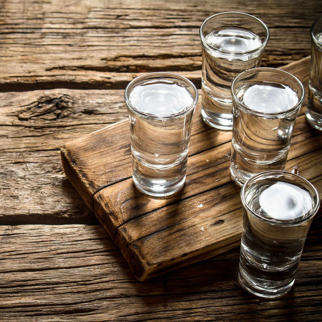 4 cl šotu glāzes 6 komplektos