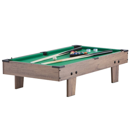 4-in-1 Kids Game Table, 32 in Air Hockey, Foosball, Pool
