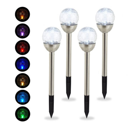 4 saules lampu komplekts