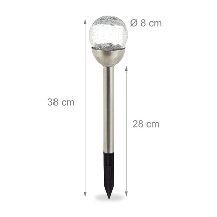 4 saules lampu komplekts