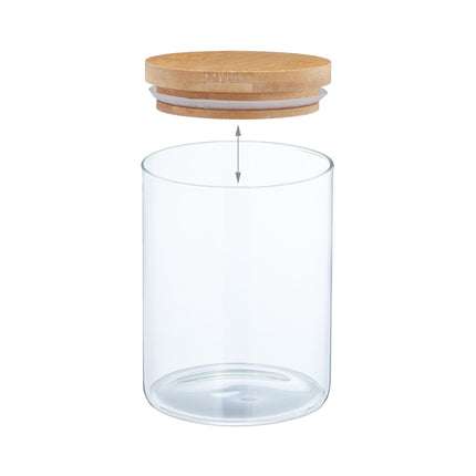 4 gab. uzglabāšanas burkas 750 ml