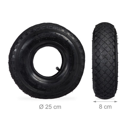 4x truck tires 3.00-4 with inner tube