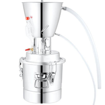 50L Alcohol Still Kit, Stainless Steel, Pump, Thermometer
