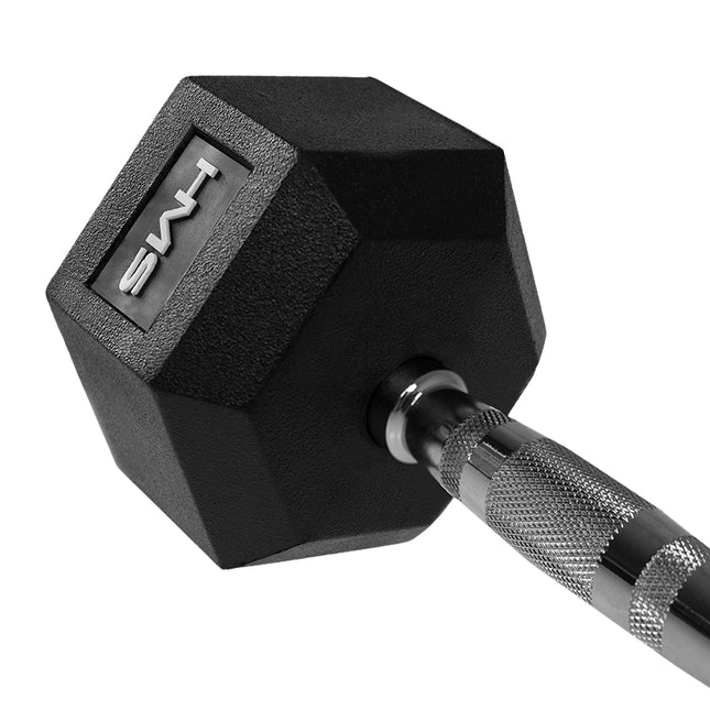 50 kg sešstūra hanteļu komplekts - izturīgs tērauds