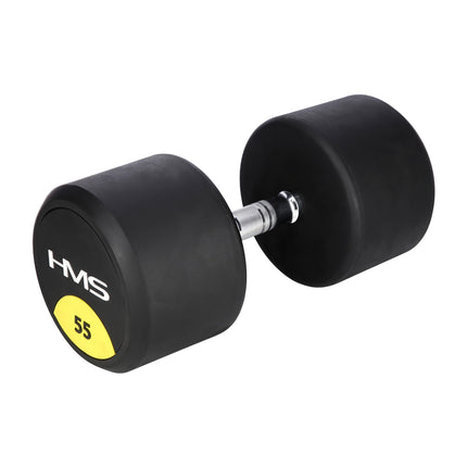 55 kg gumijas hantele - īpaši izturīga fitnesa iekārta