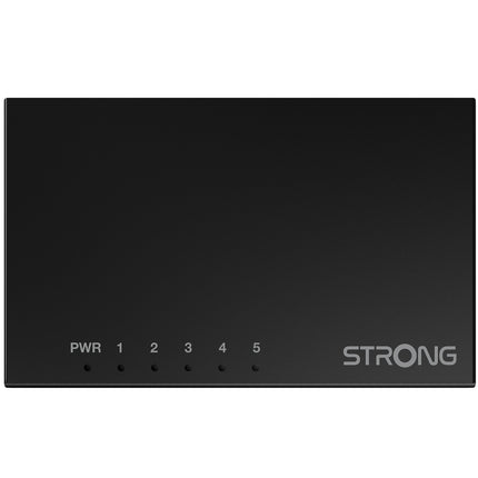 5-port Gigabit switch Metal Black