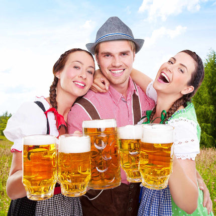 5x Tradicionālā Bavārijas cepure