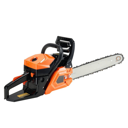 62cc Gas Chainsaw, 20-Inch Bar, 3.6 HP, Dual Tanks