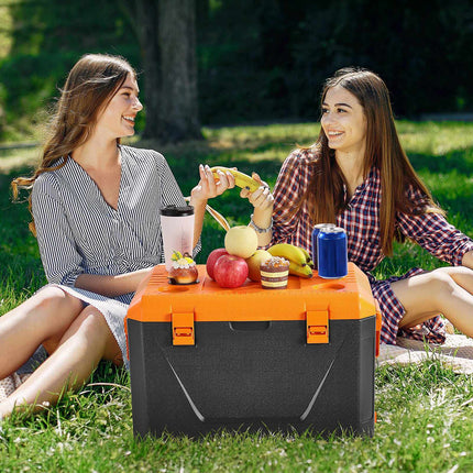 63 Qt Hard Cooler – 48-Hour Ice, Handles, Cup Holders