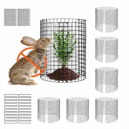 6-Pack Chicken Wire Plant Cages, 12.6 x 14 In