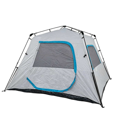 6-Person Waterproof Pop-Up Camping Tent with 5 Windows