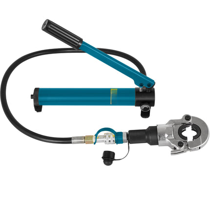 6-Ton Hydraulic Pipe Crimper, V and TH Jaws 12–32 mm