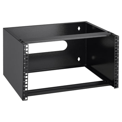 6U Wall Mount Network Rack, 19-Inch, 14-Inch Depth, 50 lb