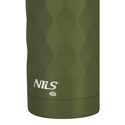 750 ml nerūsējošā tērauda ūdens pudele – zaļa