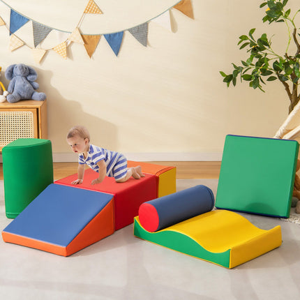 7 daļu putuplasta kāpšanas bloku komplekts, ūdensnecaurlaidīgi PU pārvalki