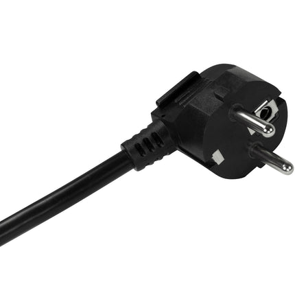 7-way branch socket with surge protection for 19" rack U1 Black