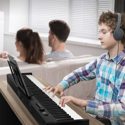 88-Key Folding Keyboard Piano – Bluetooth MIDI Rechargeable